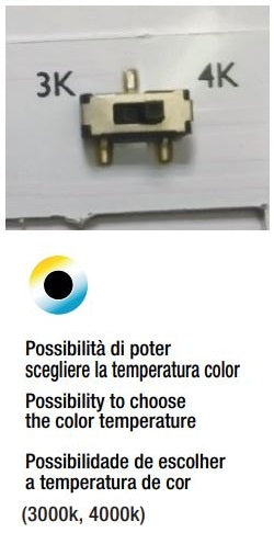 PEGASO Plafoniera LED quadrata bianca 24W CCT regolabile Vivida luce Lampade da soffitto